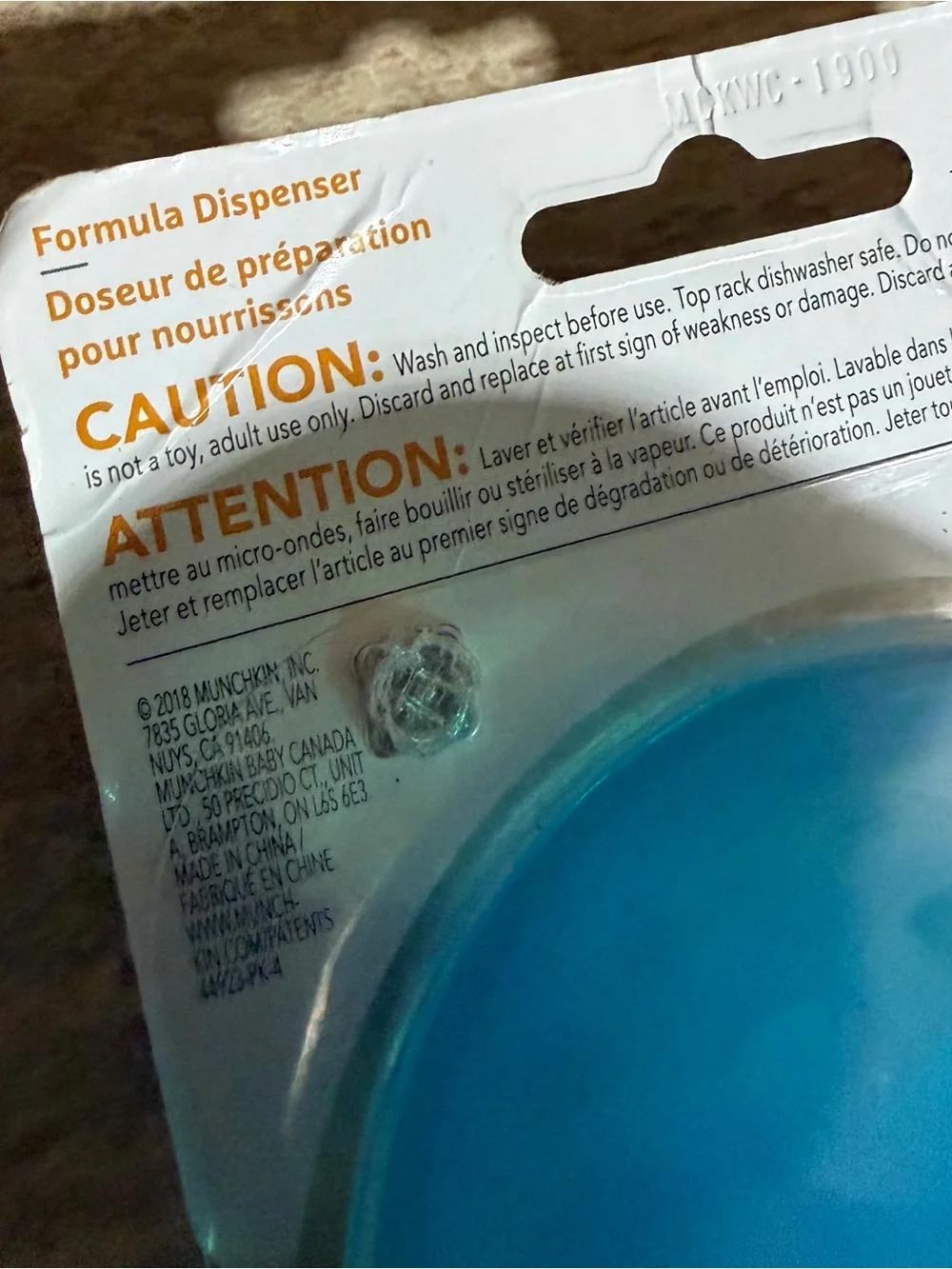 Munchkin Formula Dispenser